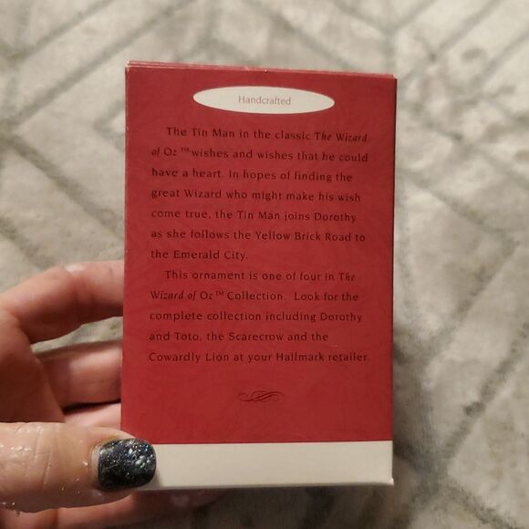 Hallmark Tin Man OrnamentThe Wizard of Oz1994 The Tin Man, The Wizard of Oz - Picture 6 of 6